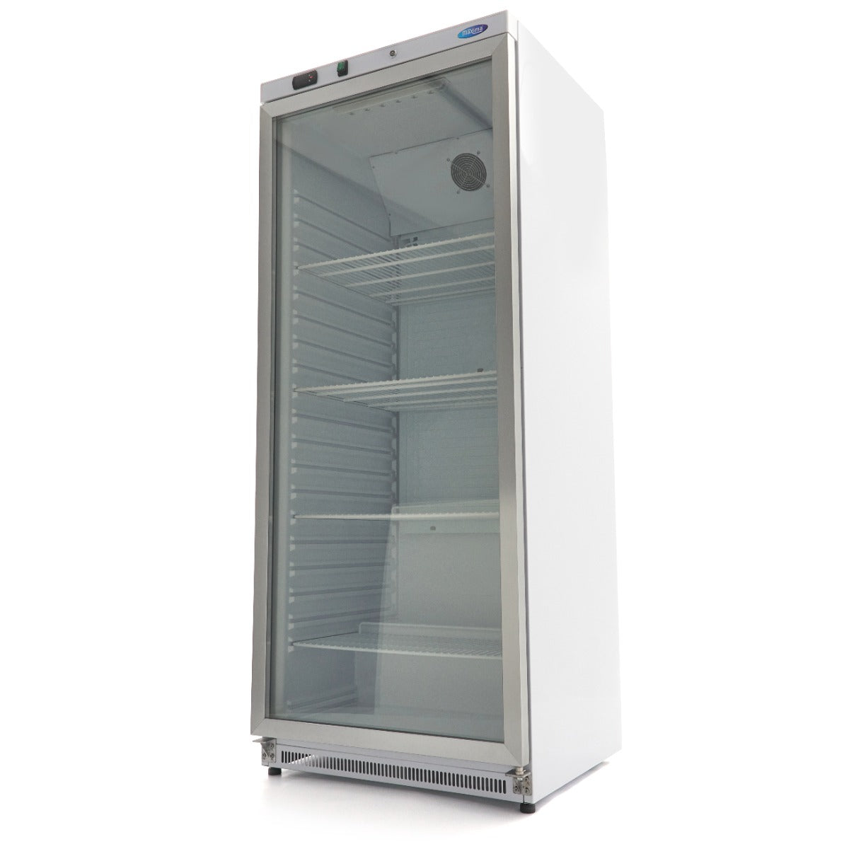 Réfrigérateur 600 L blanc porte vitrée