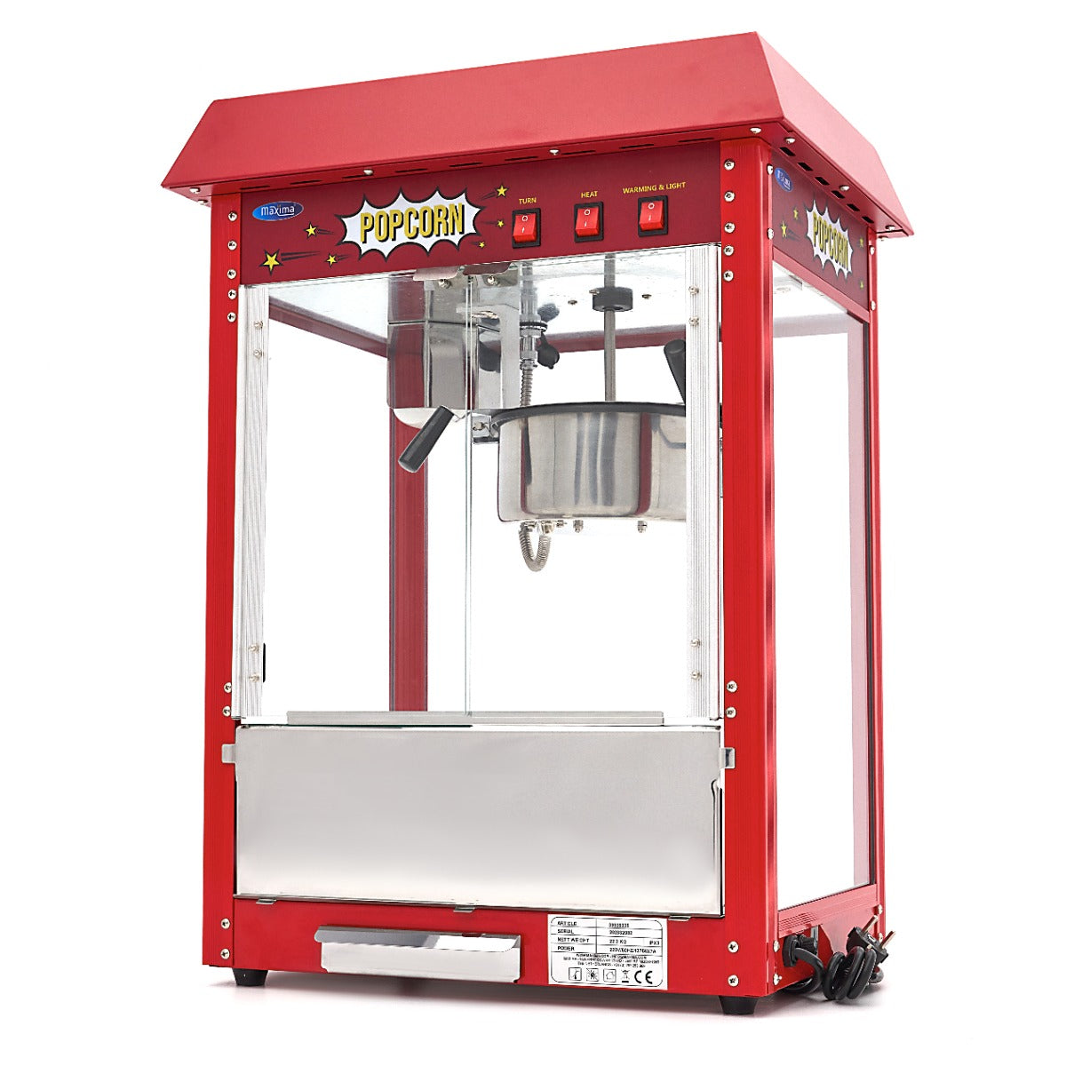 Machine à pop-corn 150gr Maxima