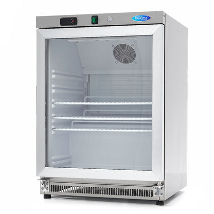 Table Top - 200 L - acier inoxydable - avec porte en verre