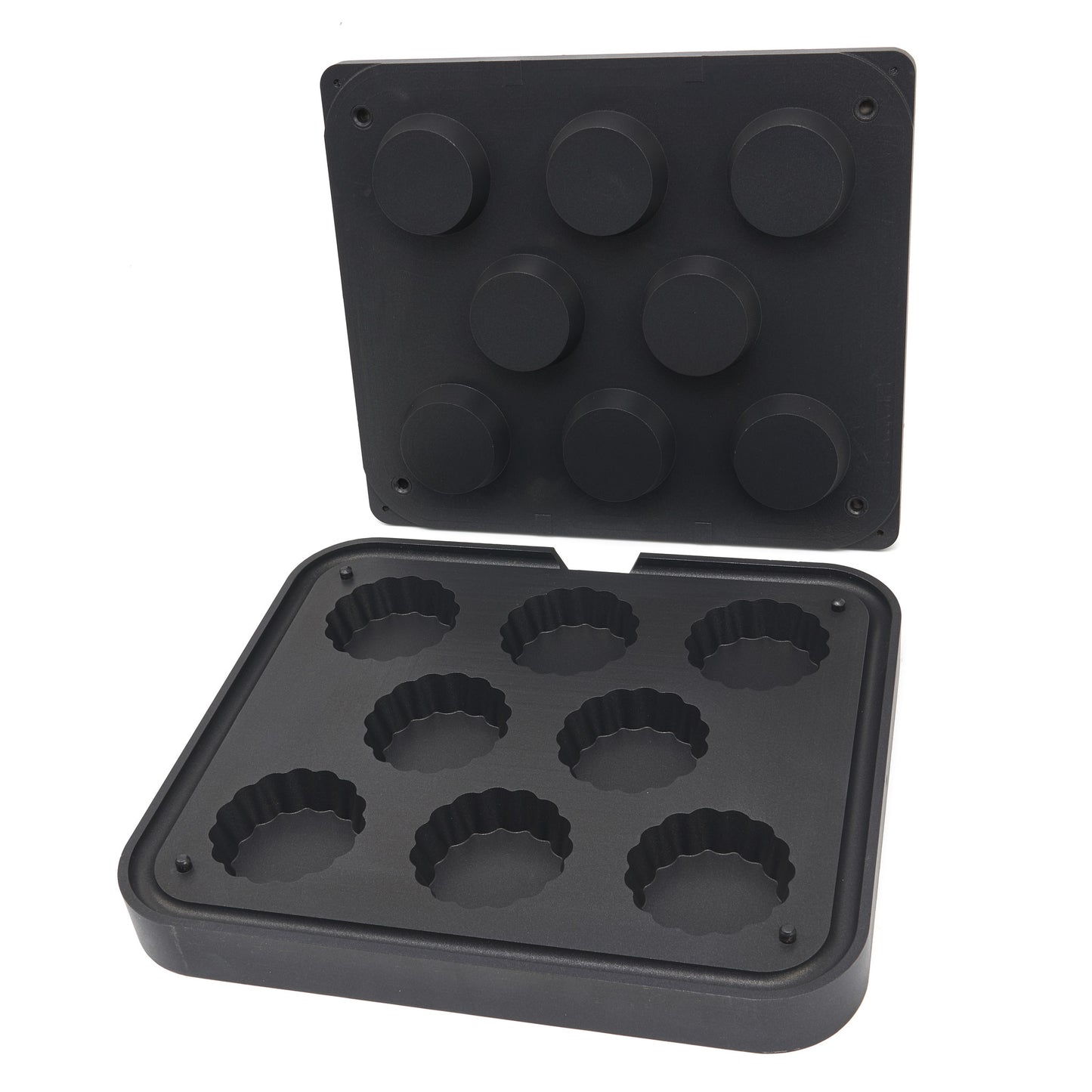 Moule à Tartelette - Ondulé - 84/71 mm - 8 pièces