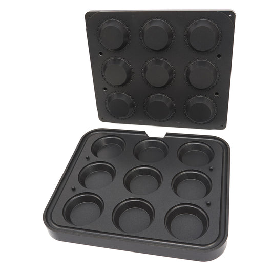 Moule à Tartelette - Rond - 89/65 mm - 9 pièces