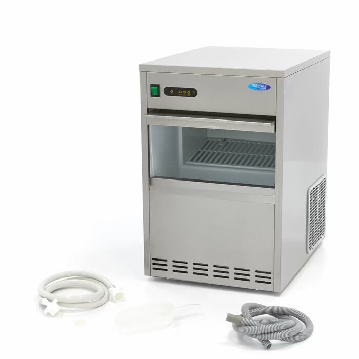 Machine à glaçons - 45 kg/jour - glaçons creux - refroidissement par air