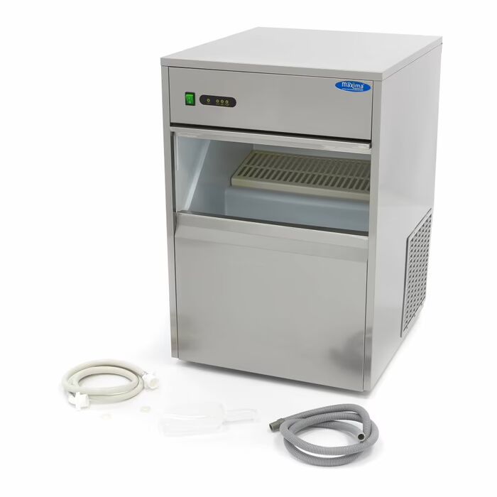 Machine à glaçons - 28 kg/jour - glaçons creux - refroidissement par air
