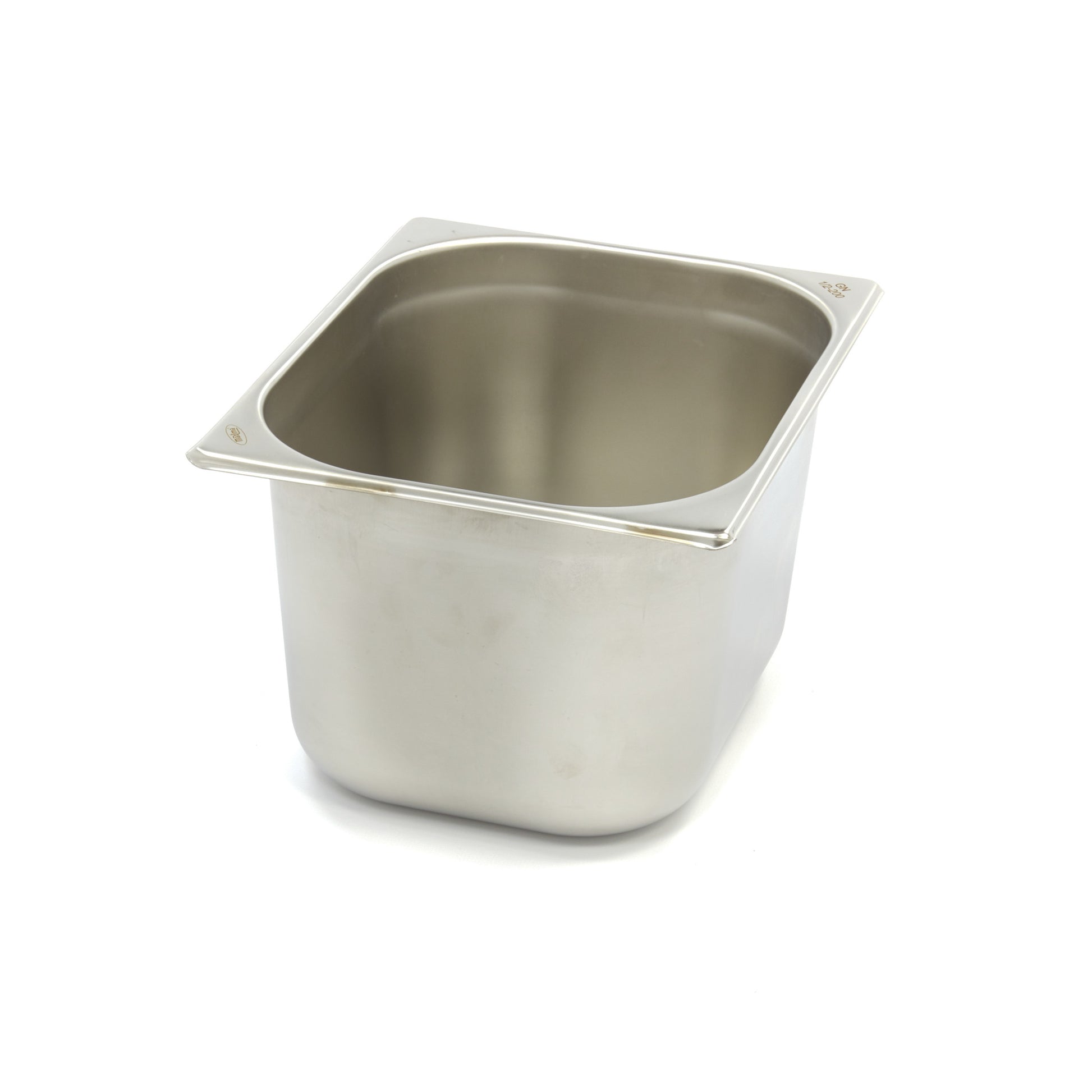Bac gastronorm - 1/2 GN - profondeur 20 cm - acier inoxydable