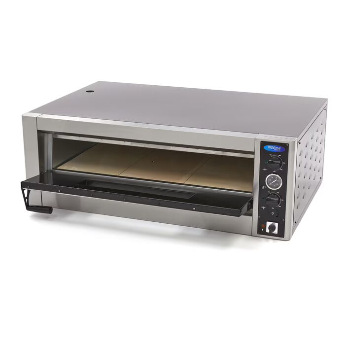 Four à pizza - s'adapte à 6 pizzas Ø30 cm - 400V