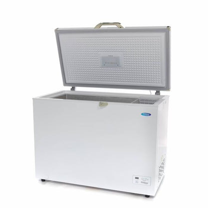 Congélateur coffre - 282 L - 2 roues - incl panier suspendu