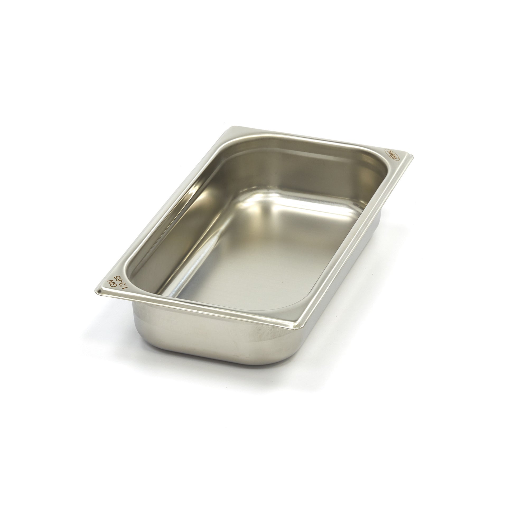 Bac gastronorm - 1/3 GN - profondeur 6,5 cm - acier inoxydable