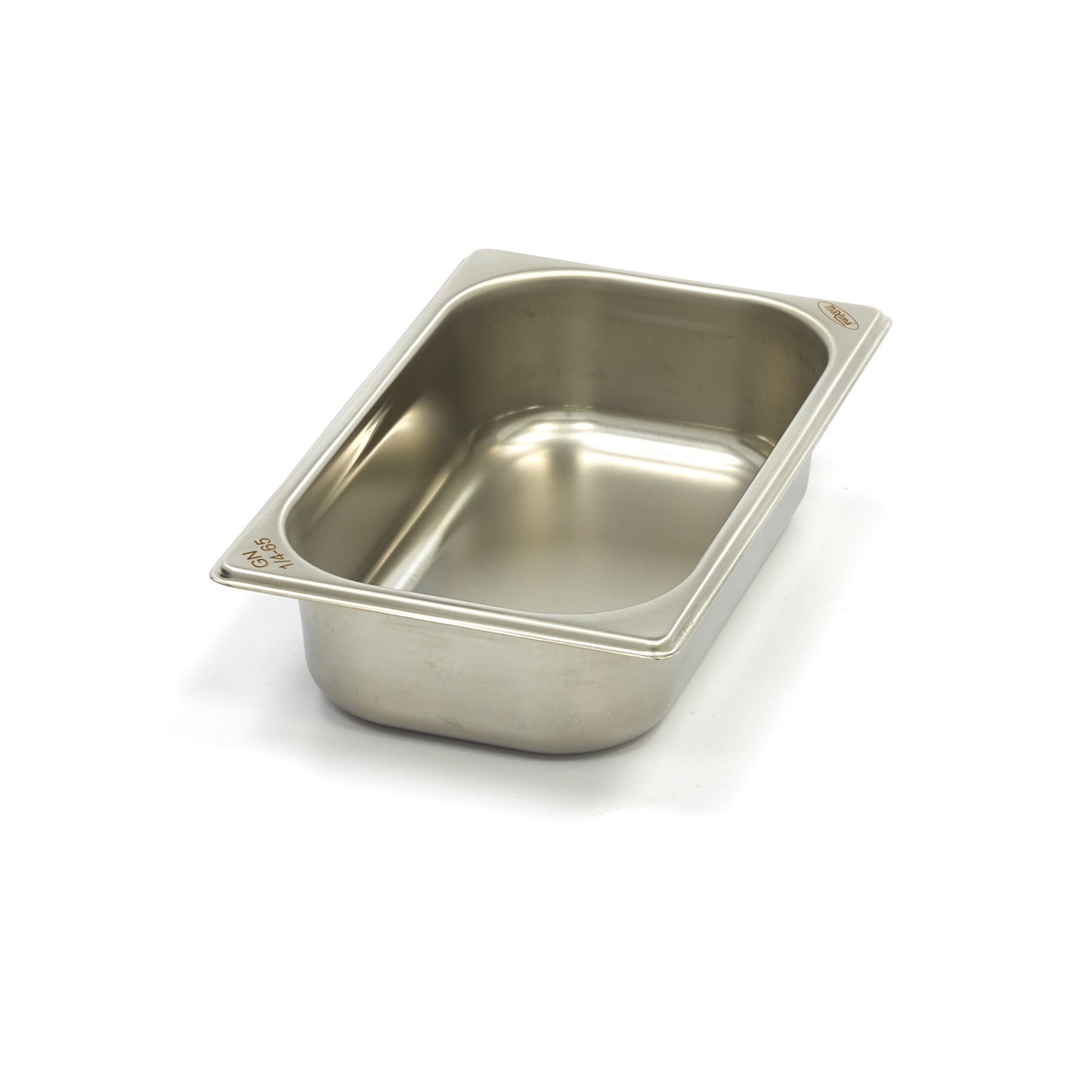 Bac gastronorm - 1/4 GN - profondeur 6,5 cm - arec inoxydable