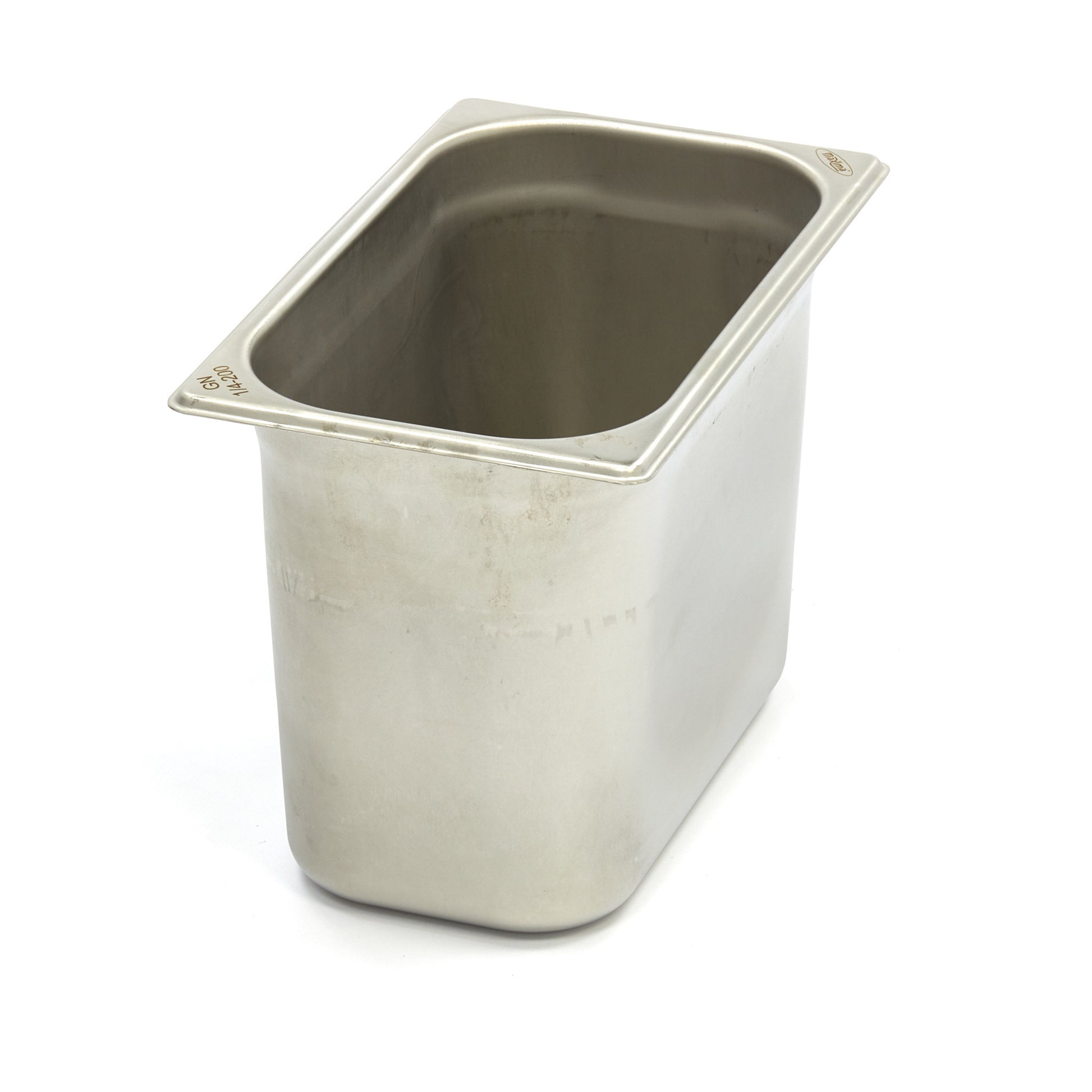 Bac gastronorm - 1/4 GN - profondeur 20 cm - acier inoxydable
