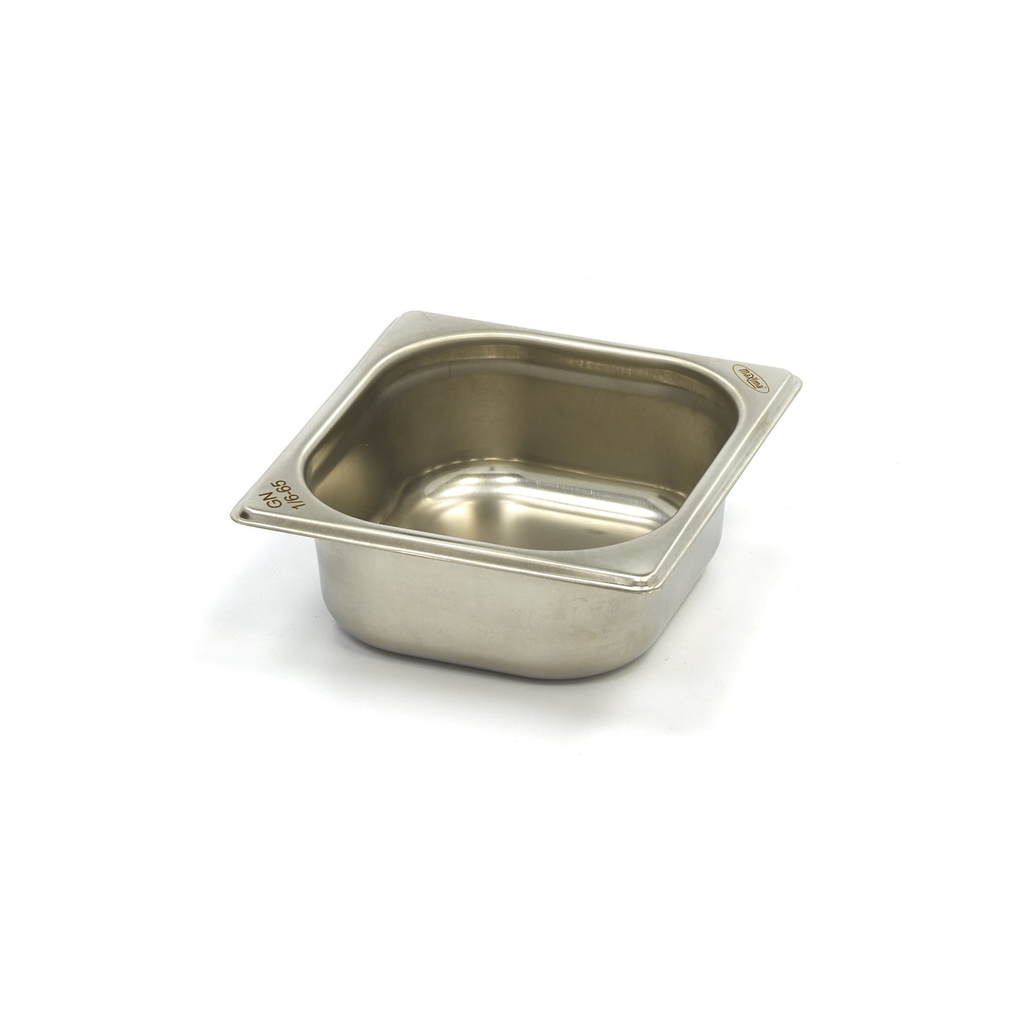 Bac gastronorm - 1/6 GN - profondeur 6,5 cm - acier inoxydable