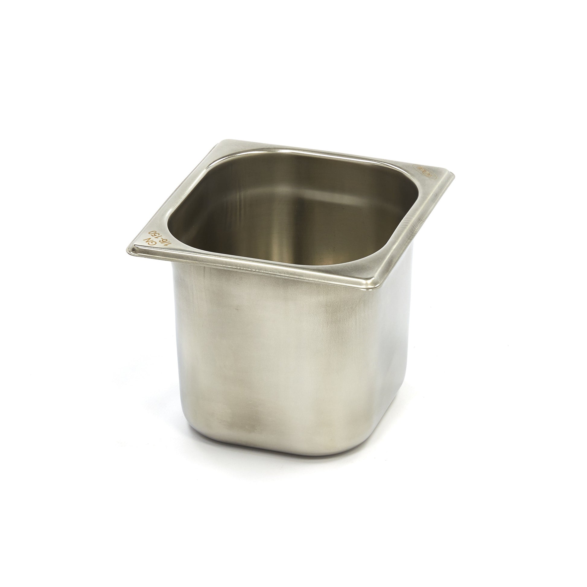 Bac gastronorm - 1/6 GN - profondeur 15 cm - acier inoxydable