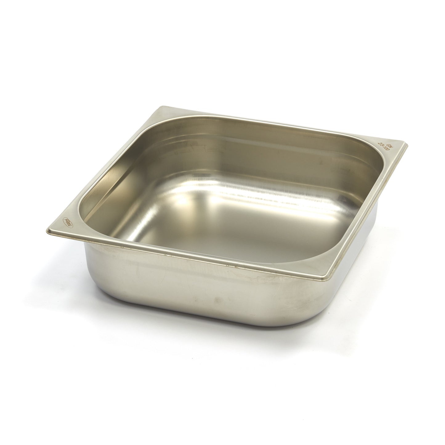 Bac gastronorm - 2/3 GN - profondeur 10 cm - acier inoxydable