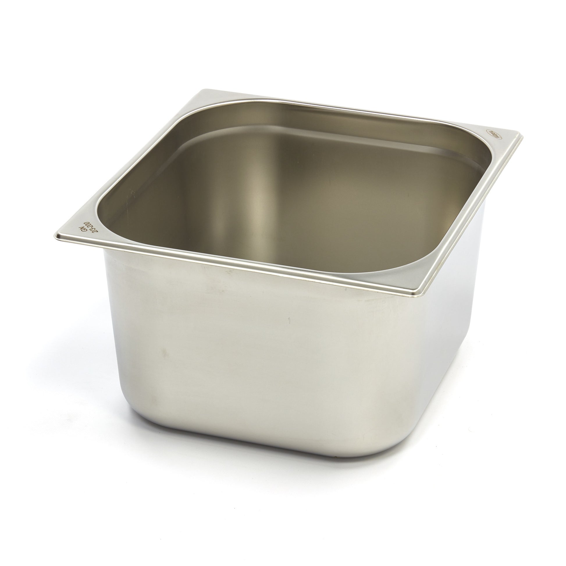 Bac gastronorm - 2/3 GN - profondeur 20 cm - acier inoxydable
