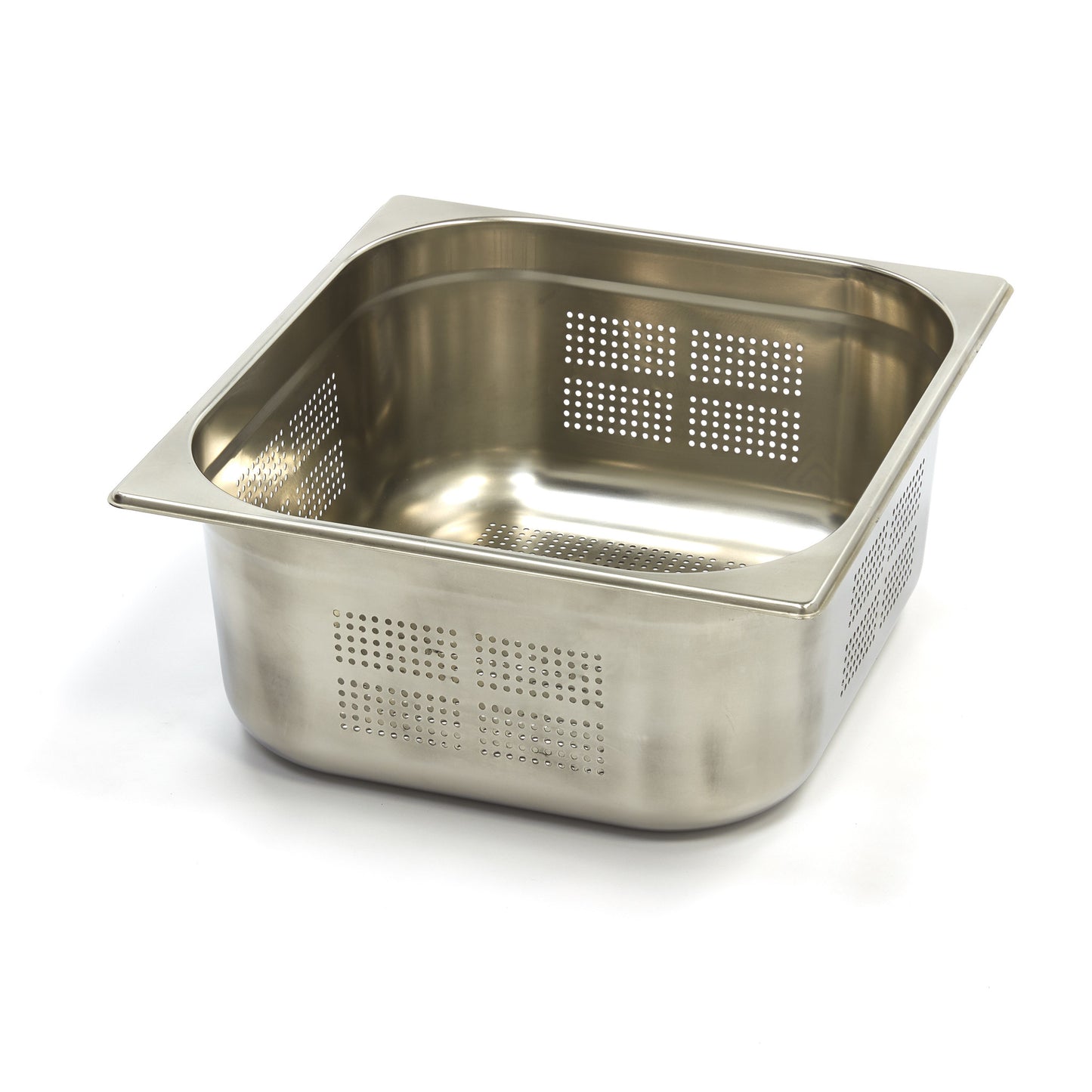 Bac gastronorm - 2/3 GN - profondeur 15 cm - acier inoxydable - perforé