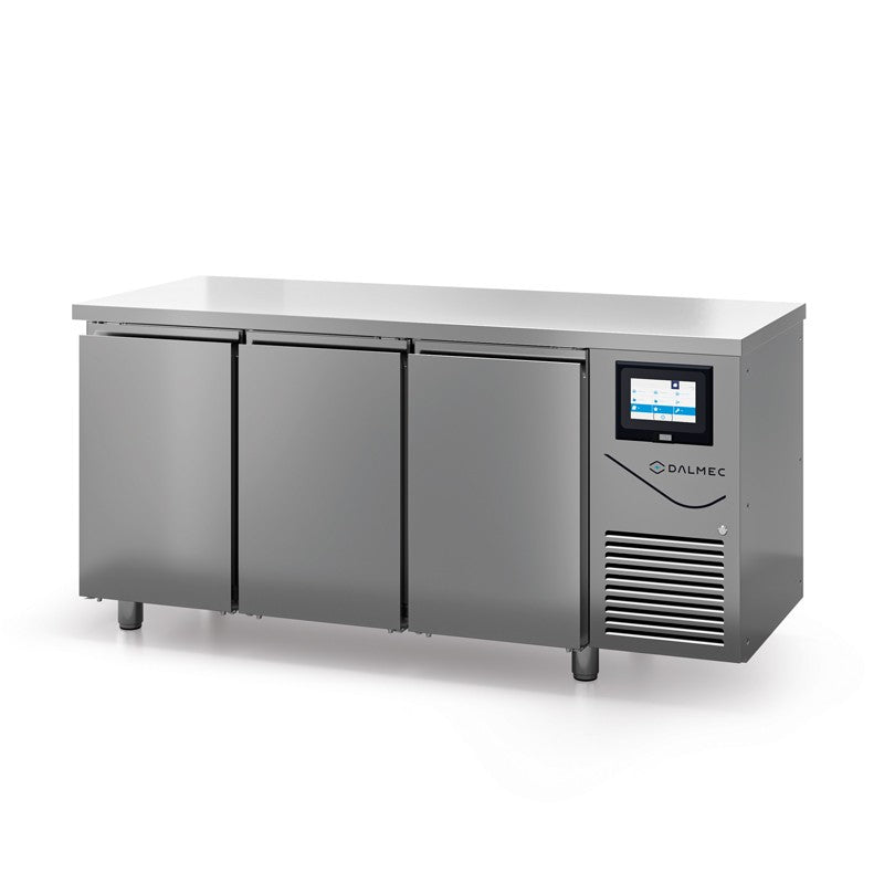 Table de fermentation sans dosseret - PROF. 800 - 400 X 600 - 3 Portes pleines - Dalmec