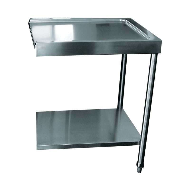 Table inox pour lave-vaisselle avec accroche universelle droite / gauche - Largeur 700 mm - Nosem