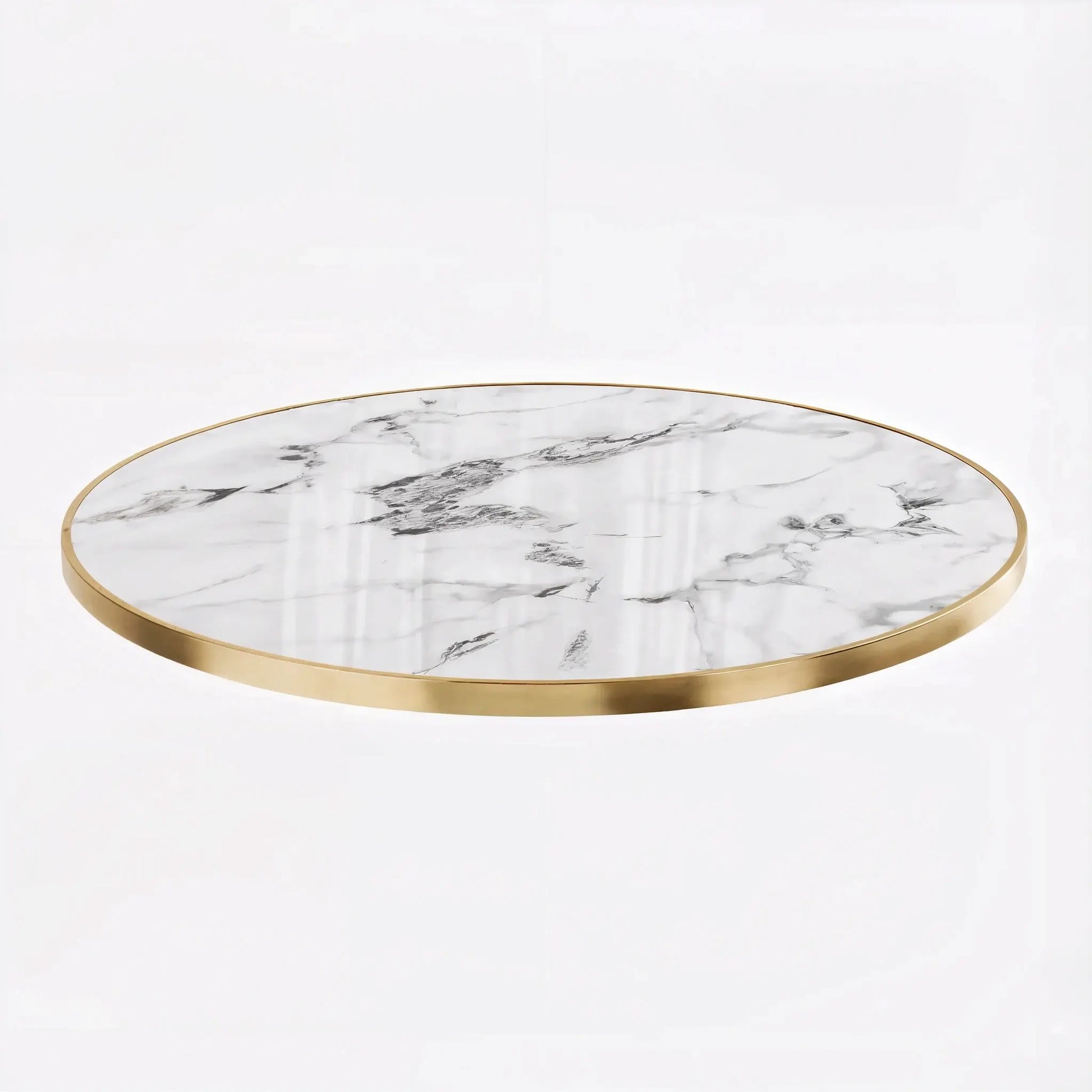 Plateau Fritté Brillant Blanc 70Ø