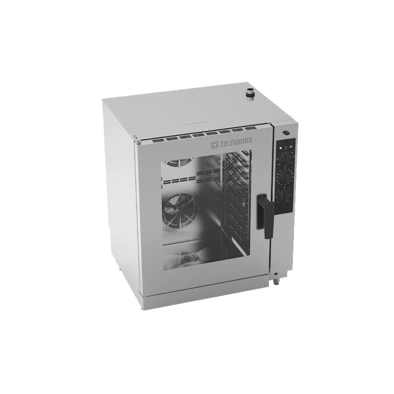 Four mixte gaz à injection directe avec commandes mécaniques - 19 kW - Gamme TECNOCOMBI - Tecnoinox