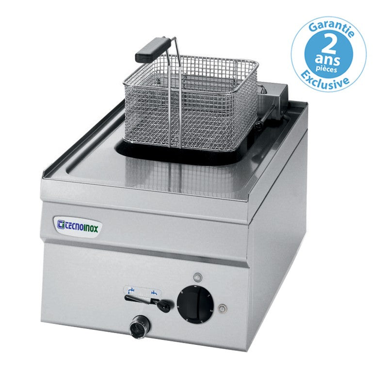 Friteuse gaz à poser - 8 litres - Gamme 600 - Tecnoinox