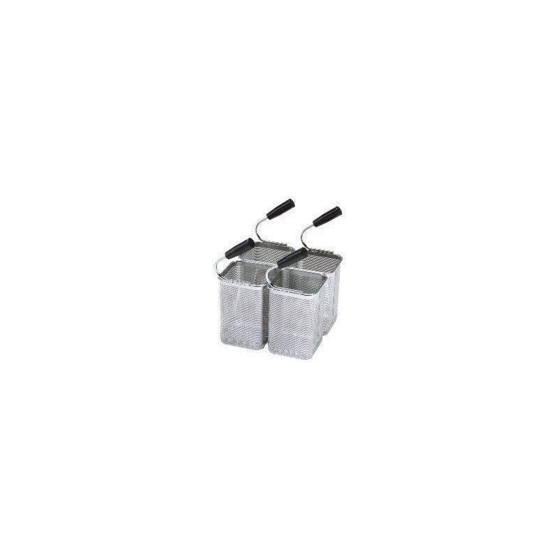 Kit 4 paniers de cuiseur à pâtes GN1/6 - 140 x 140 x 200 mm - Tecnoinox