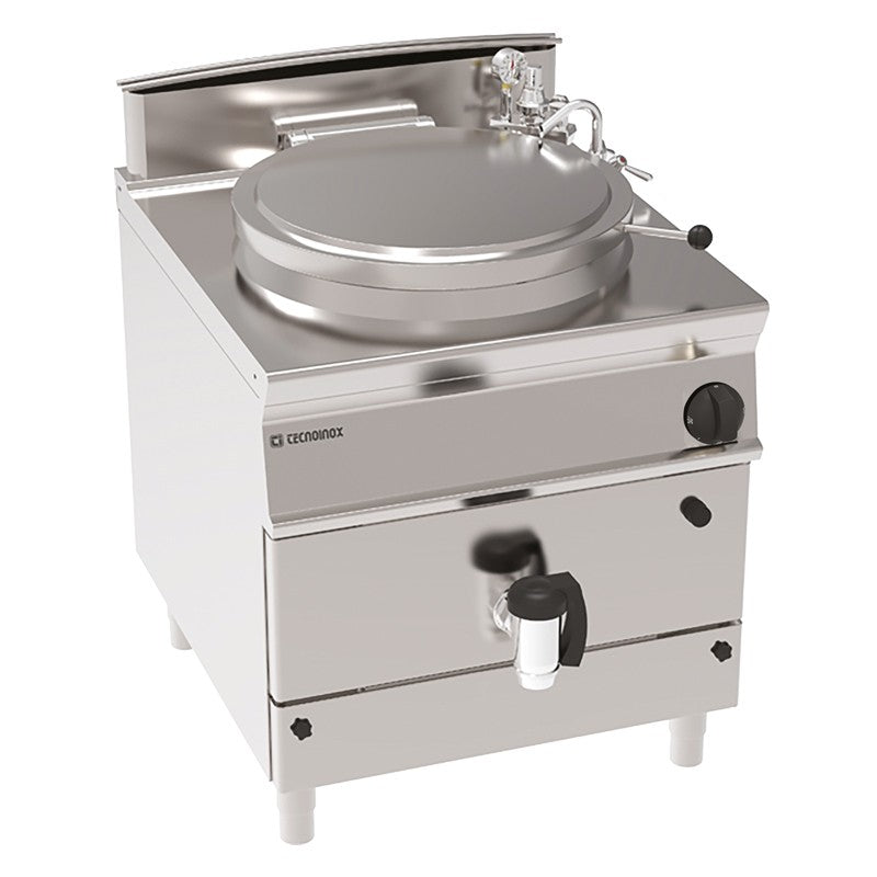 Marmite électrique - Chauffe indirecte - 50 litres - Gamme 700 - Largeur 700 mm - Tecnoinox