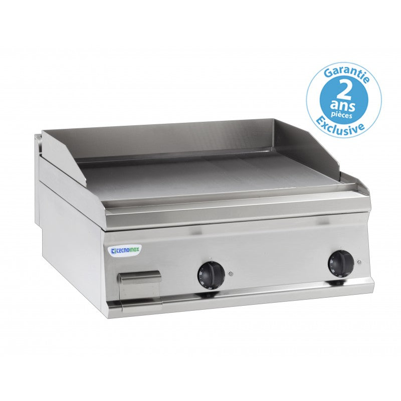 Plaque rainurée double - 748 x 564 mm - Gamme 700 - Tecnoinox
