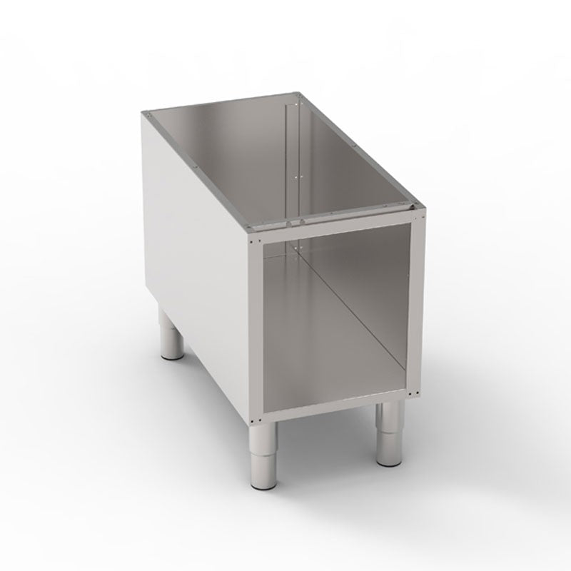 Soubassement sur placard ouvert - Gamme 900 - Largeur 400 mm - Tecnoinox