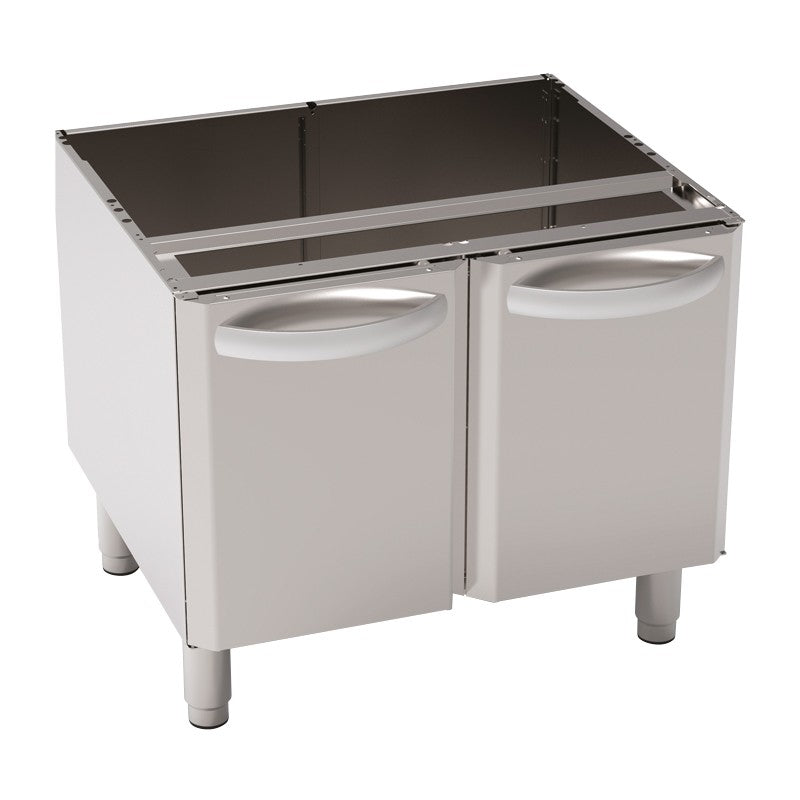Support avec placard 2 portes - Gamme 600 - Tecnoinox