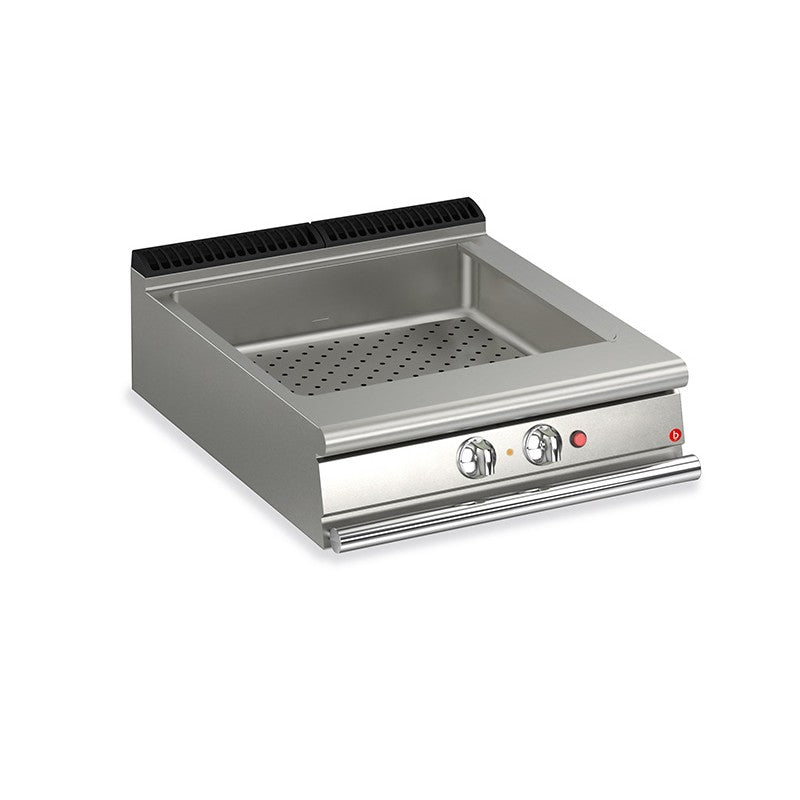 Top bain-marie électrique - Gamme Queen 700 - Puissance totale absorbée 5.4 KW - Baron