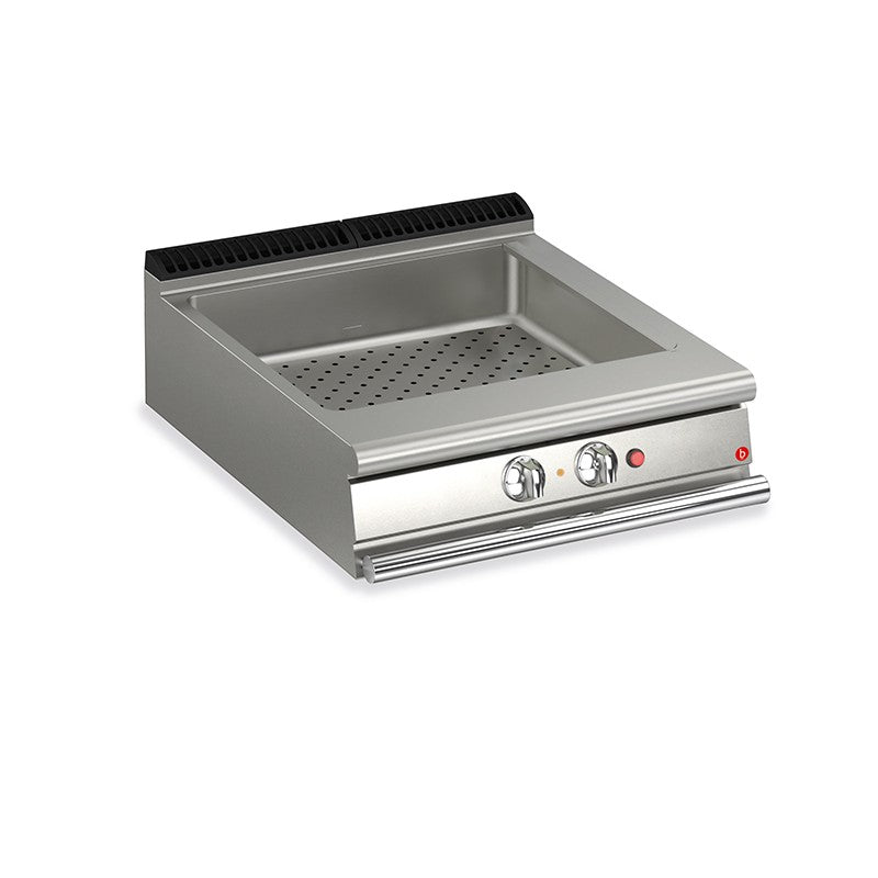 Top bain-marie électrique - Gamme Queen 900 - Puissance totale absorbée 5.4 KW - Baron