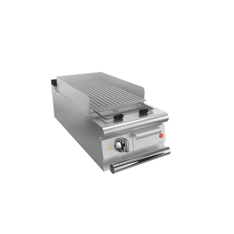 Top grillade électrique - 23 dm² - Largeur 400 mm - Gamme QUEEN 900 - Puissance totale absorbée 12.5 KW - Baron