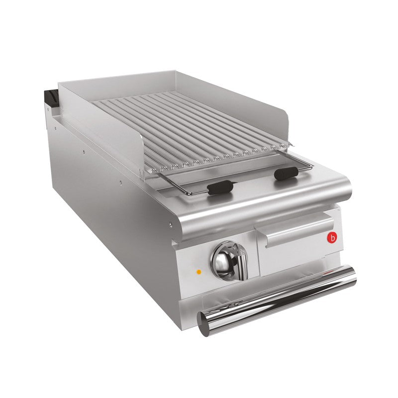 Top grillade électrique - 23 dm² - Largeur 400 mm - Gamme QUEEN 900 - Puissance totale absorbée 8.4 KW - Baron