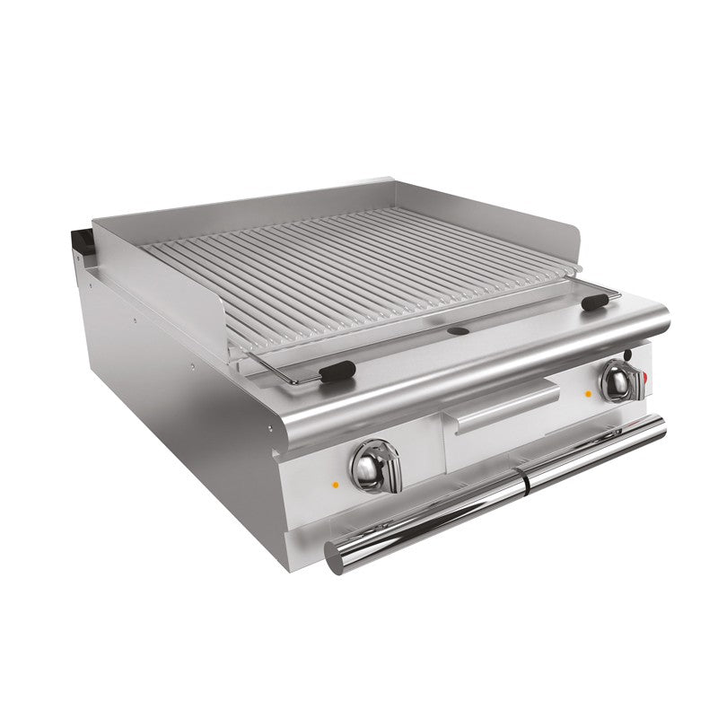 Top grillade électrique - 38 dm² - Largeur 800 mm - Gamme QUEEN 700 - Baron