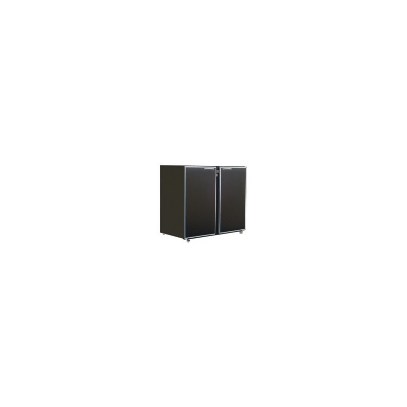 Arrière-bar Skinplate - Série CLASSIC - Sans groupe - 2 moyennes portes pleines - 260 litres - Unifrigor