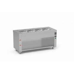 Meuble bain-marie à eau sans réserve SBMA-160 - 4x GN1/1