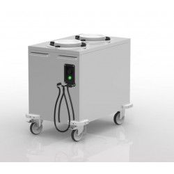 Chariot distribution assiettes chaudes CDPC