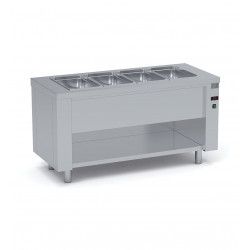 Meuble bain-marie ventilé sans réserve SBVA-200 - 5x GN1/1