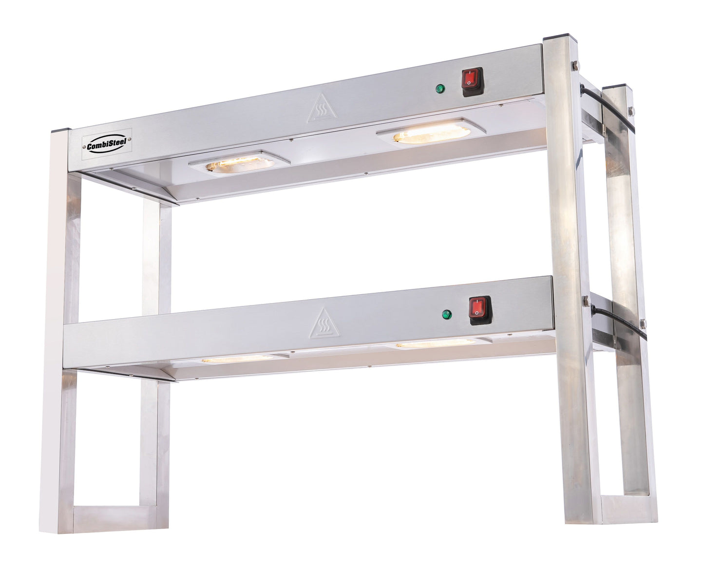 Étagère Chauffante En Halogene 2 Niveaux 900 Démontable - Combisteel 7539.0045