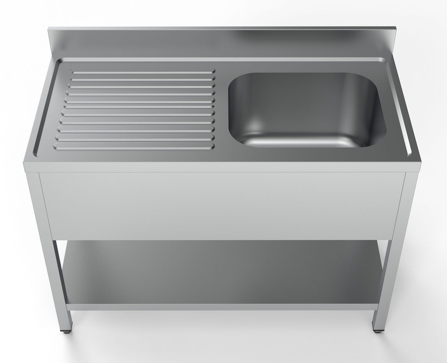 600 Bloc-Évier Étagère 1 À Droite 1200 - Combisteel 7333.0805