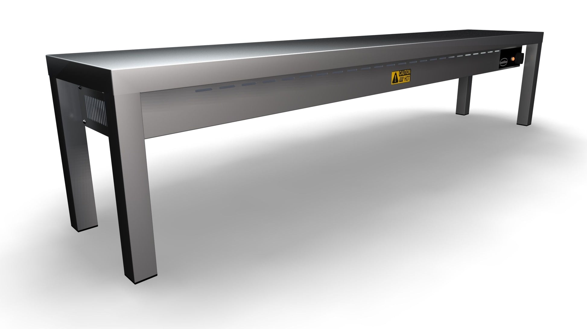 Étagère Chauffante En Céramique 1 Niveaux 1600 4 Resistances Of 250W L1600 - Combisteel 7020.0715