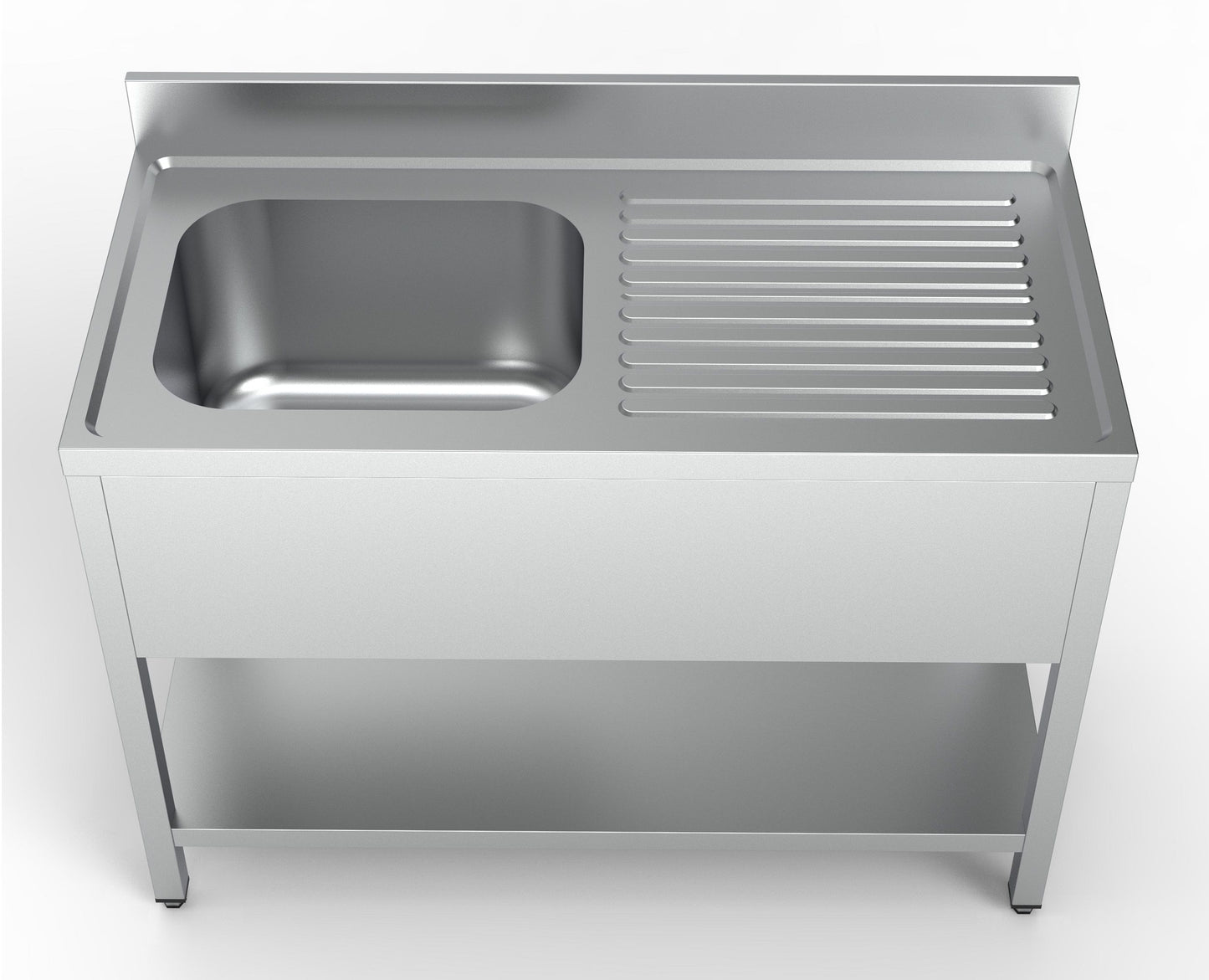 600 Bloc-Évier Étagère 1 À Gauche 1200 - Combisteel 7333.0800