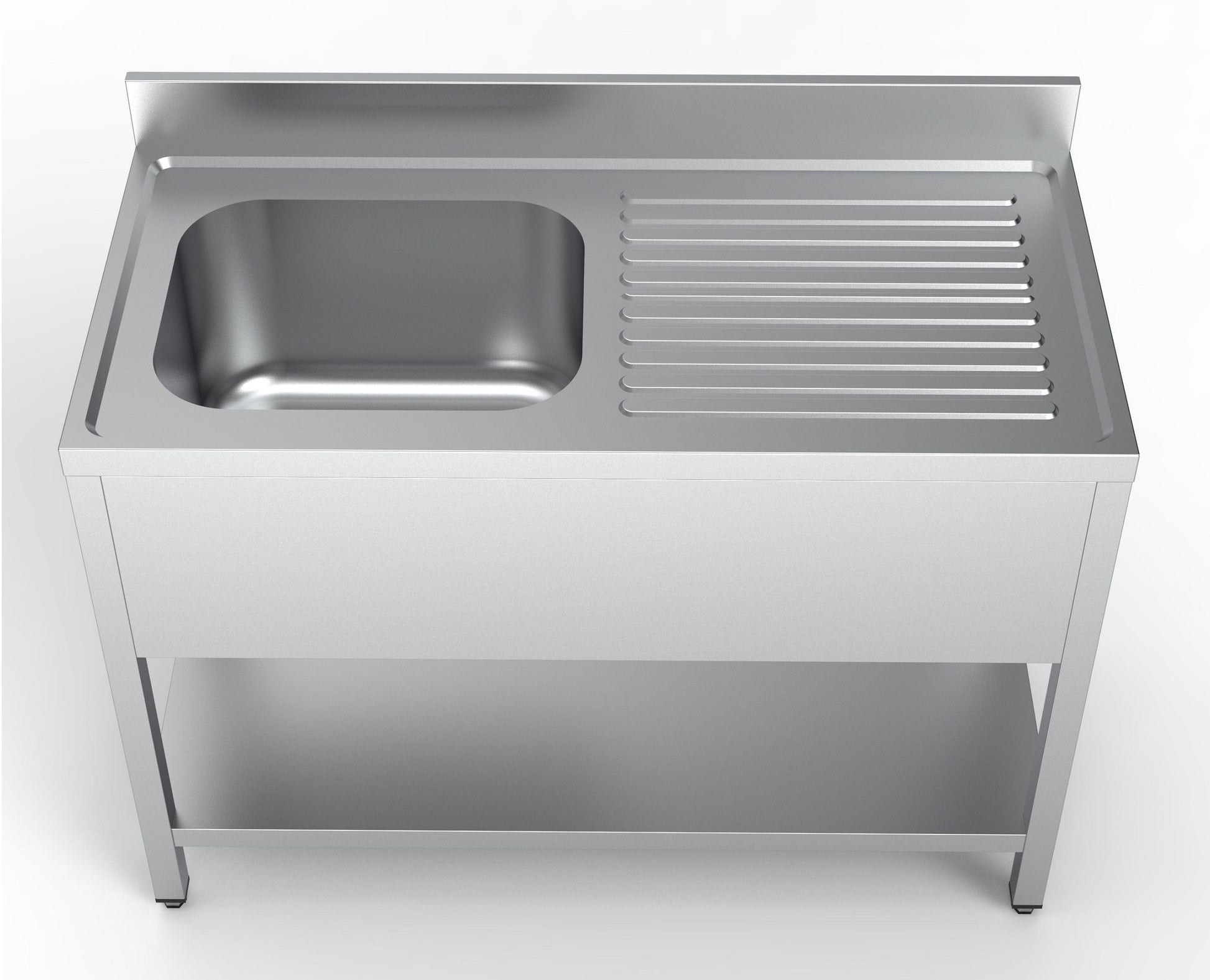 600 Bloc-Évier Étagère 1 À Gauche 1200 - Combisteel 7333.0800