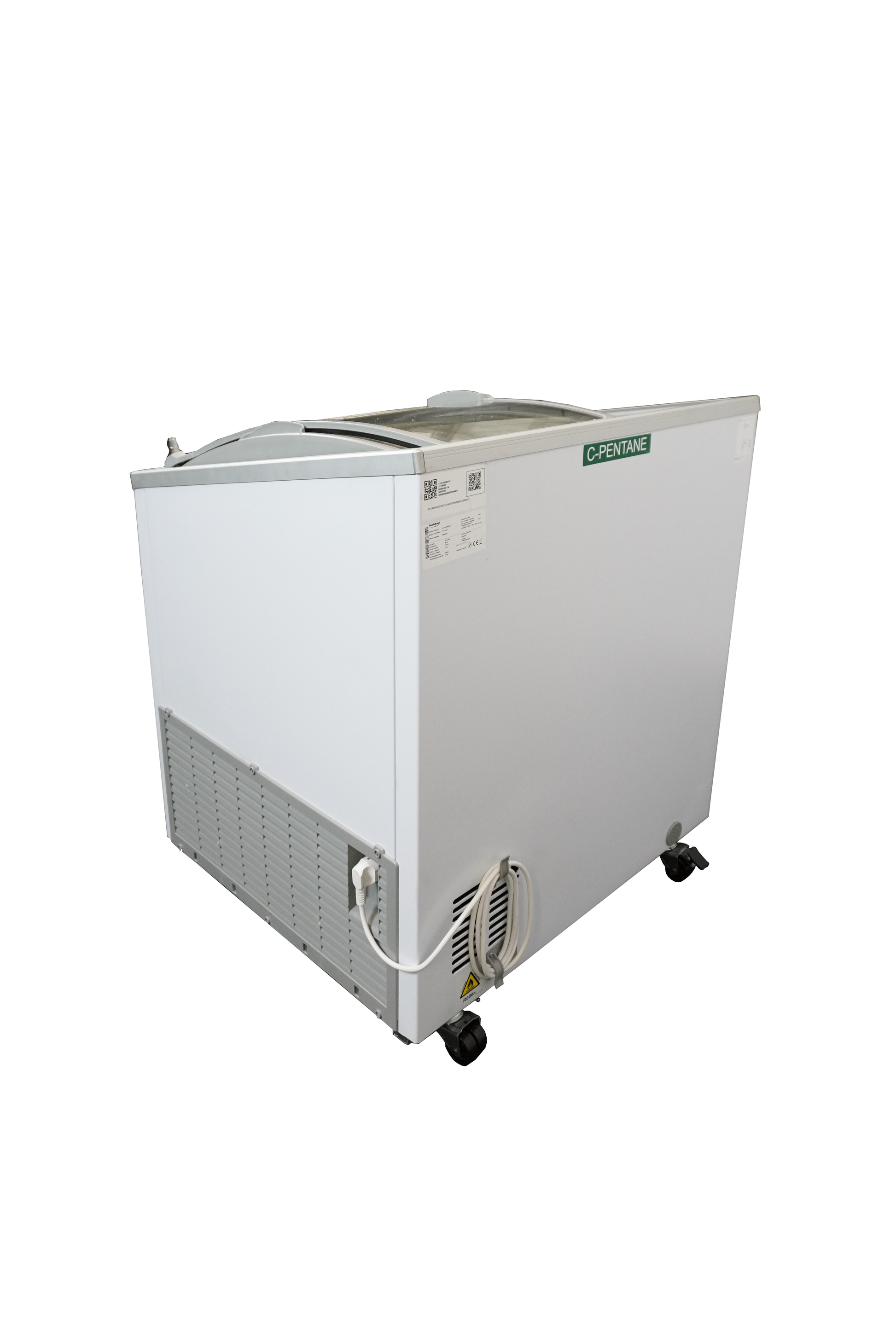 Congélateur Bahut Couvercle En Verre 198 L - Combisteel 7151.1000
