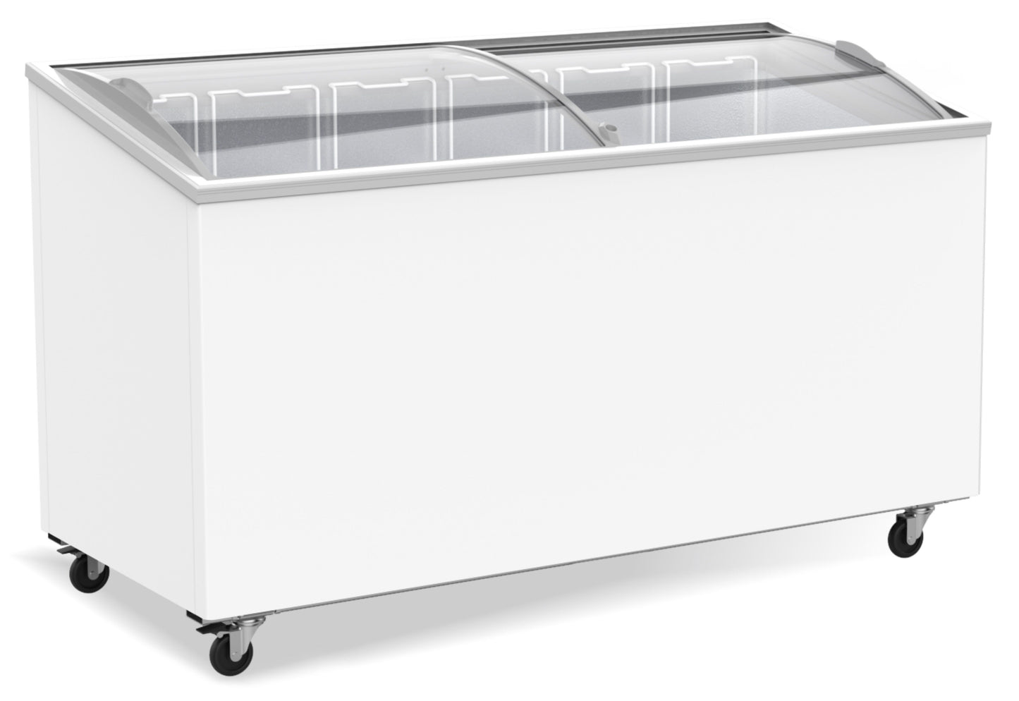 Congélateur Bahut Couvercle En Verre 461 L - 7151.1015