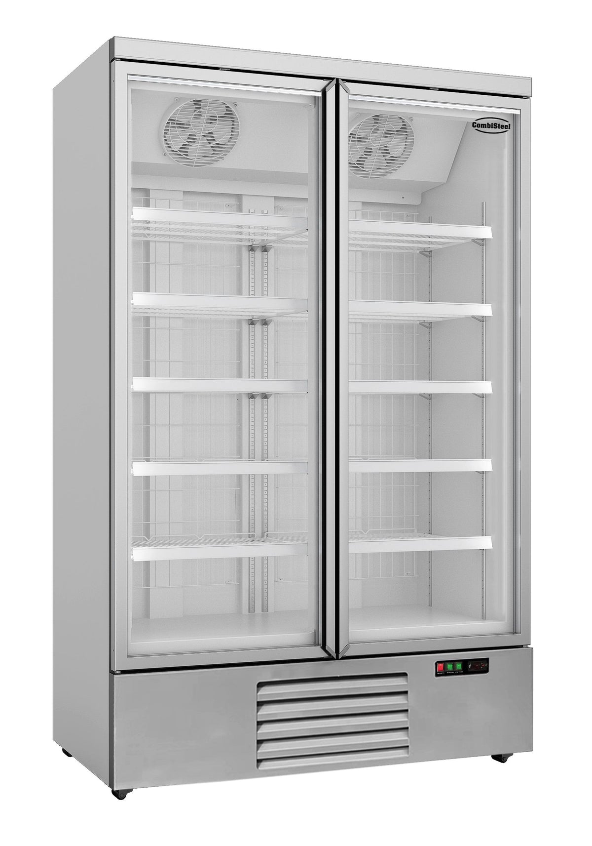 Armoire Negative 2 Portes En Verre Jde-1000F