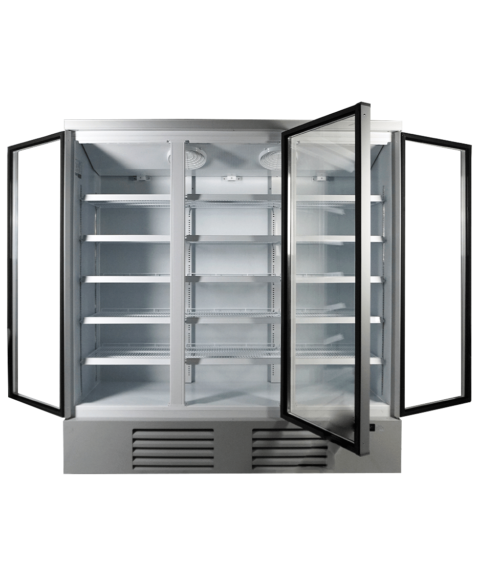 Armoire Positive 3 Portes En Verre Jde-1530R - Combisteel 7455.2205