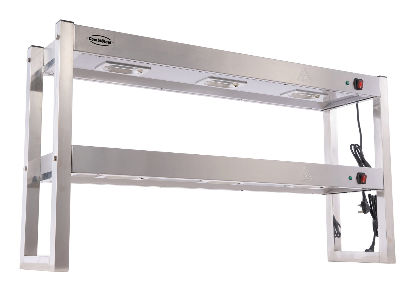 Étagère Chauffante En Halogene 2 Niveaux 1200 Démontable - Combisteel 7539.0050
