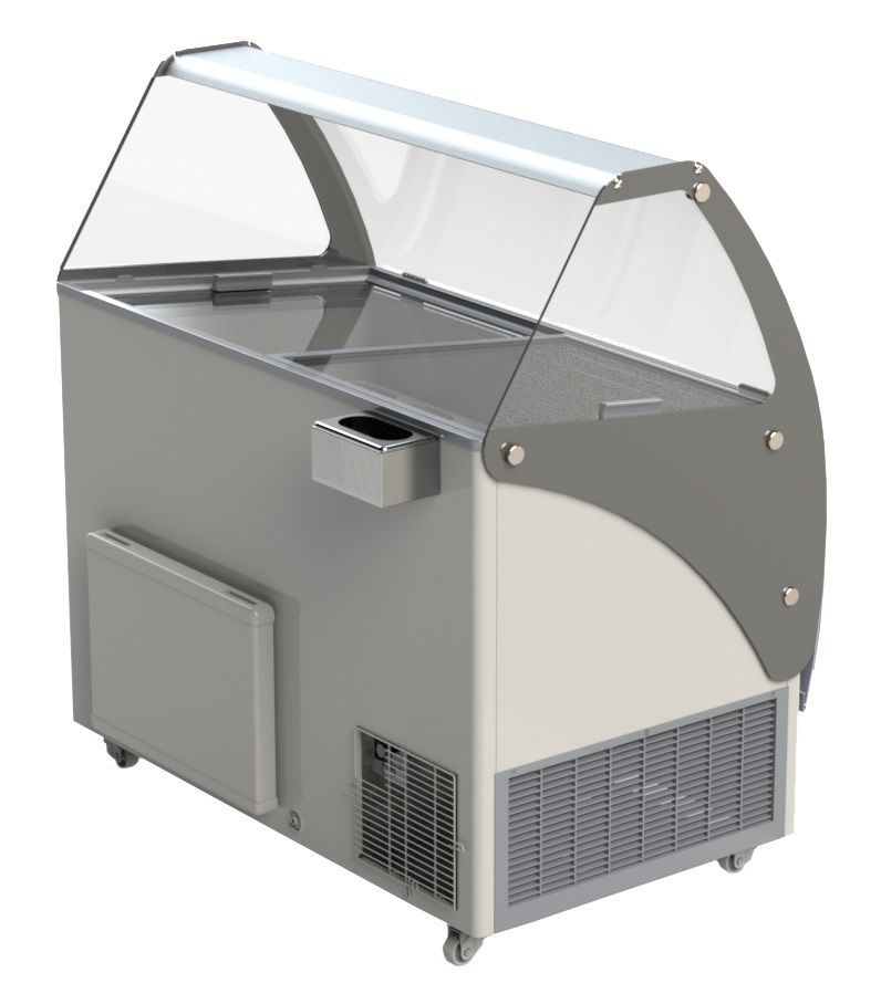 Vitrine À Creme Glacée Malta 13X 5Ltr - Combisteel 7472.0110