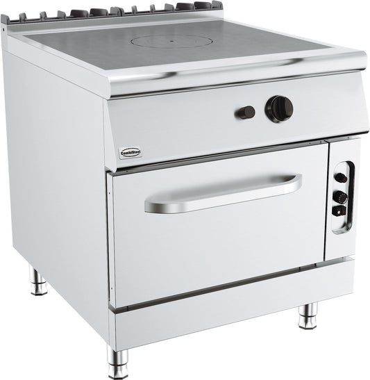 Pro 900 Cuisiniere Avec Plaques Coup De Feu Avec Four À Gaz