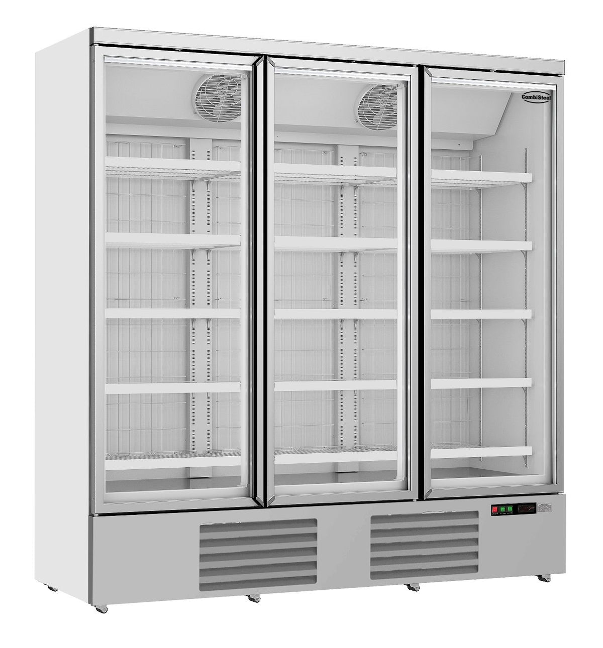 Armoire Negative 3 Portes En Verre Jde-1530F